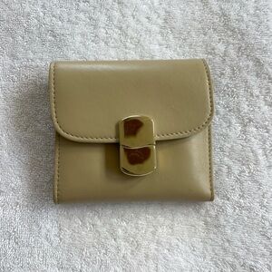 Sezane tan wallet